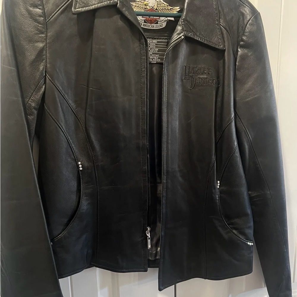 Harley Davidson Womens Medium Leather Jacket